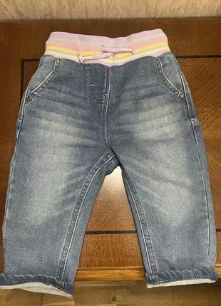 Дитячі джинси для дівчинки next, 80 см, 9-12 міс