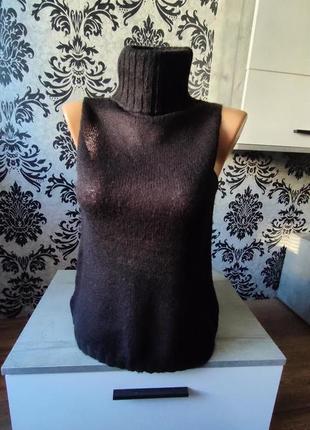 Жилетка, водолазка