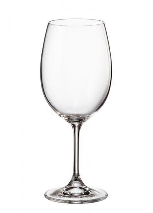 Набір бокалів для вина bohemia sylvia 580ml, 4s415/5801 фото