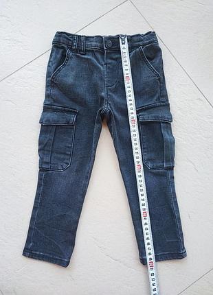 Джинсы карго zara 3-4 года 5