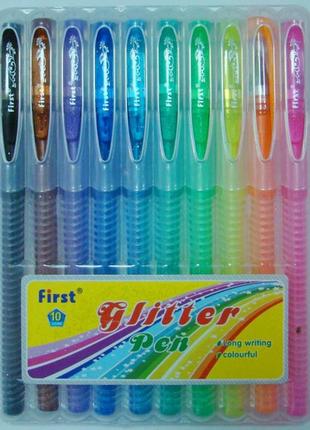 Набор гелевых ручек, блеск и запах, f919-10