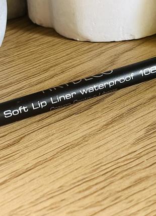 Оригинальный водостойкий карандаш для губ artdeco soft lip liner waterproof 108 оригинал водостойкий карандаш для губ2 фото