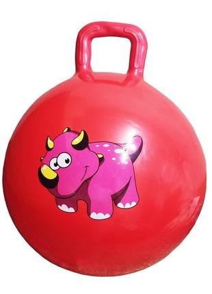 Мяч для фитнеса bambi гири 45 см, 350 грамм красный, b4502(red)