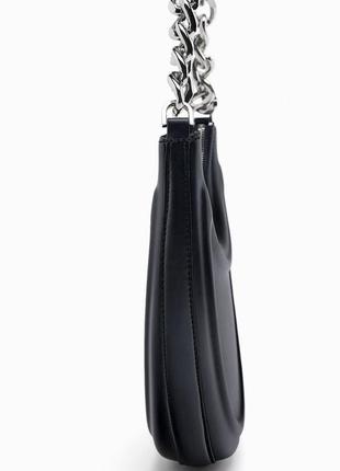 Zara 💛 -50% сумка топ чорна6 фото