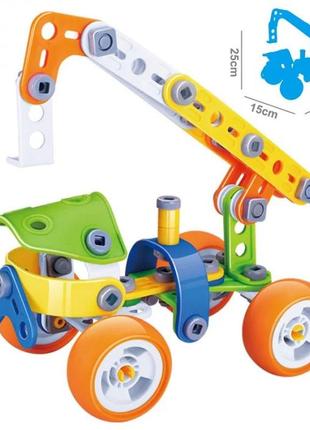 Конструктор build&play автокран hanye, 98 дет., j-7702