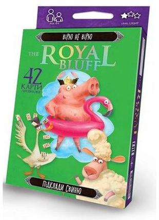 Карткова гра "the royal bluff", укр., 42 карти, rbl-01-02u