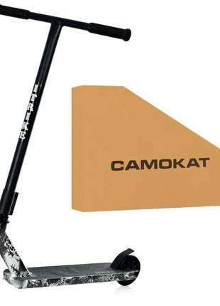 Самокат трюковый itrike двухколесный, sr2-064-5-wp8