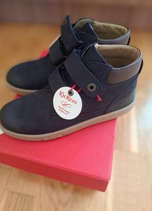 Детские ботинки бренда kickers, 34 размер, новые