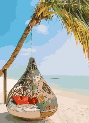 Картина по номерам отдых на филиппинах, в термопакете 40х50см, sy6746