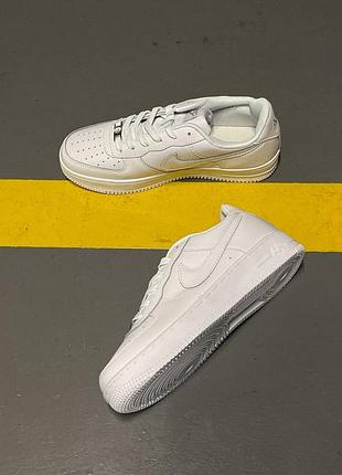Nike air force 1 07 leather white кросівки 7