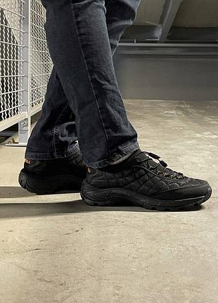 Merrell ice cap black orange кроссовки 3