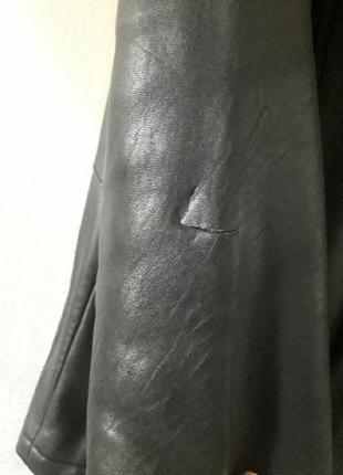 Курточка кожаная утеплённая мужская .5 фото