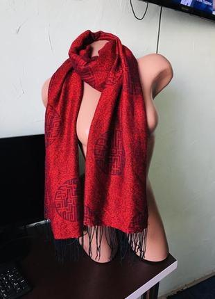 Стильный теплый шарфик