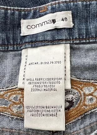Comma актуальная джинсовая юбка.7 фото