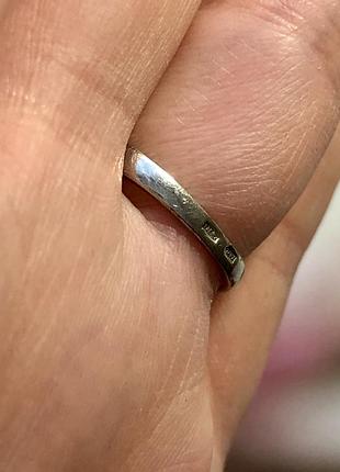 Шикарна срібна каблучка 5
