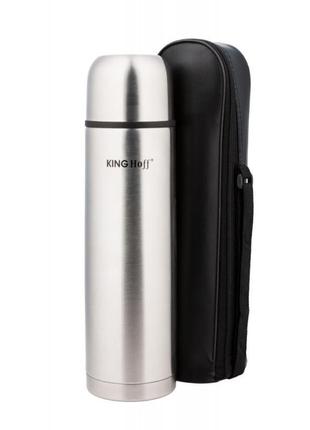 Термос питьевой kinghoff, 1,0л, kh-4054