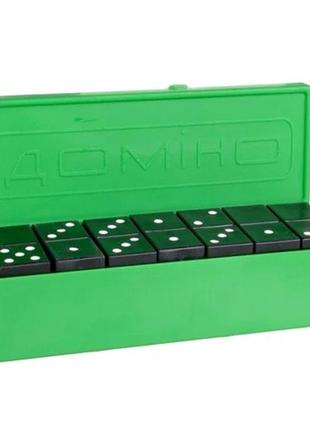 Игра настольная домино черное, s188