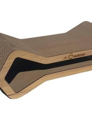 Когтеточка из гофрокартона для котов simon з мдф фасадом дуб