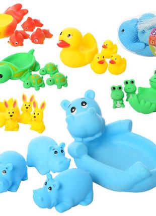 Пищалка "животное", 4шт/упак., 7 видов, 522-3-4