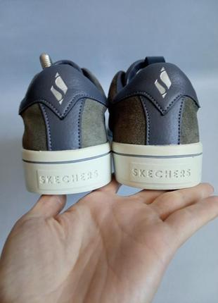 Кожаные кроссовки skechers4 фото