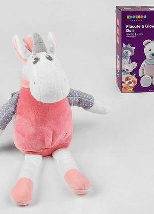 Нічник дитячий "єдиноріг", 2 режими, підсвічування, 10 мелодій, таймер, 66105