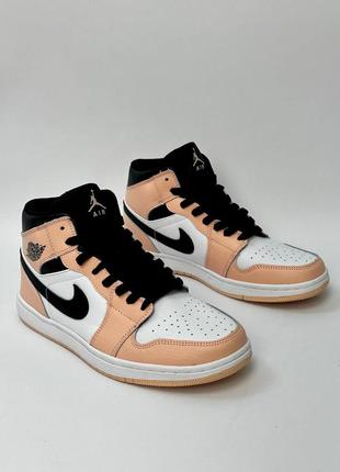 Кроссовки nike air jordan 1 mid ` женские кроссовки найк демисезонные