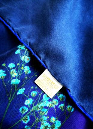 Красивый винтажный платок из натурального шёлка9 фото