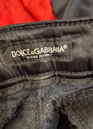 Брюки брюки dolce&amp;gabbana в черном цвете s5 фото