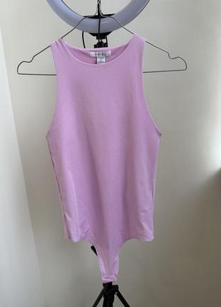 Розовый боди amisu