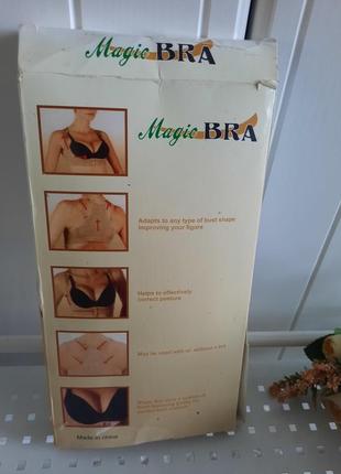 Корсет-бюстгалтер корректор для увеличения груди magic bra бежевый xl10 фото