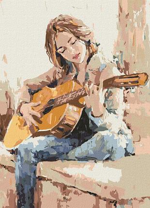 Картина по номерам "струны души" идейка 40х50см