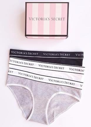 Набор трусиков victoria's secret виктория сикрет оригинал