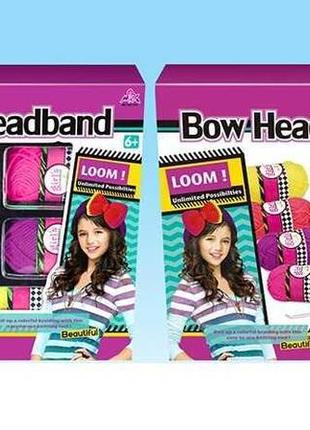 Детский набор для вязания, станок, нитки, крючок, мвк283