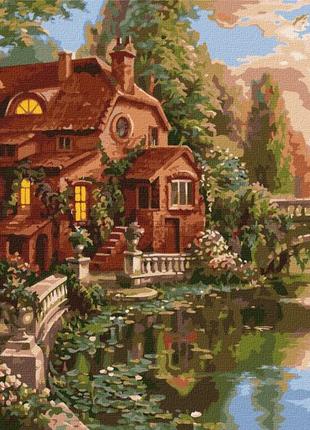 Картина по номерам "дом-мечта" ©сергей лобач идейка 40х50 см, кно2508
