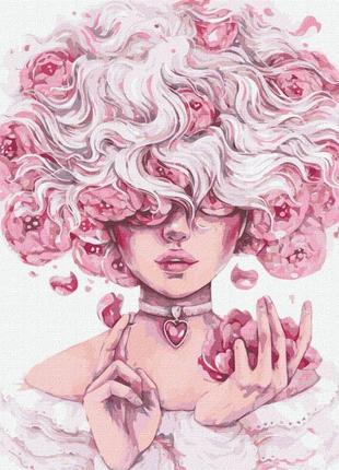 Картина за номерами "загадкова" ©lesya_nedzelska_art ідейка 40х50 см, кно4985