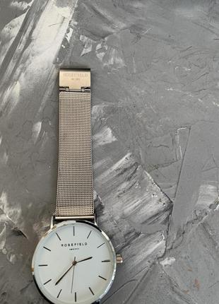Часы серебряные rosefield часы женский серебристый железный5 фото