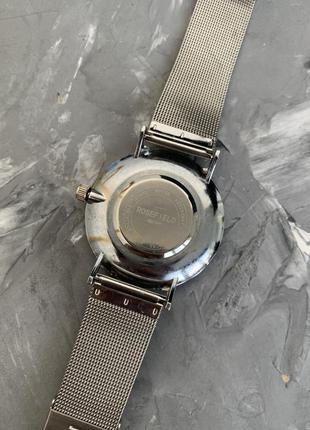 Часы серебряные rosefield часы женский серебристый железный7 фото