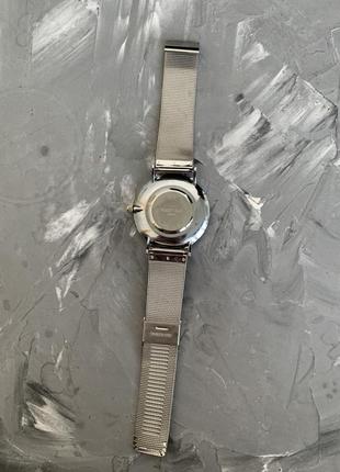 Часы серебряные rosefield часы женский серебристый железный6 фото