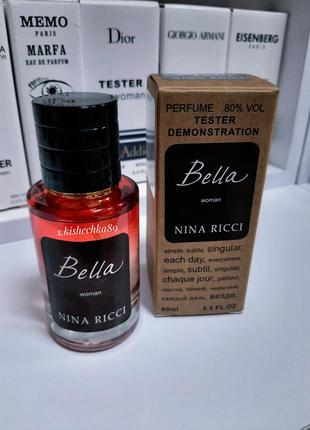 Tester parfum bella 💖 nina ricci  !