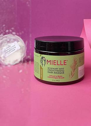 Маска без силиконов mielle rosemary mint mask