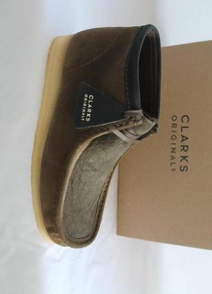 Черевики clarks wallabee boot usa--10,5--eur-42,5-43--по устілці-27,7 см