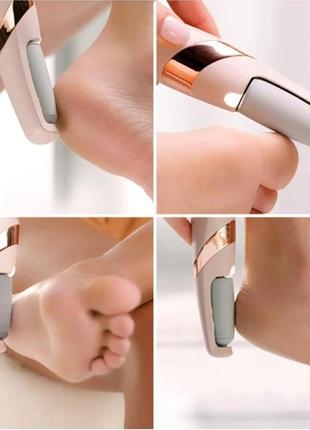Аппарат для педикюра электрическая пемза для ног flawless electronic pedicure tool 19х3,5