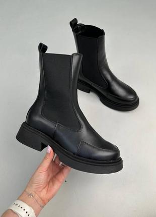 Ботинки натуральная кожа