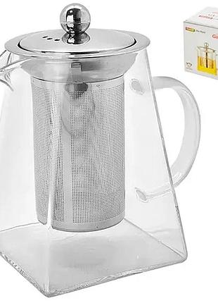 Заварник с ситом, 950 мл, 10*14.5 см, r30160