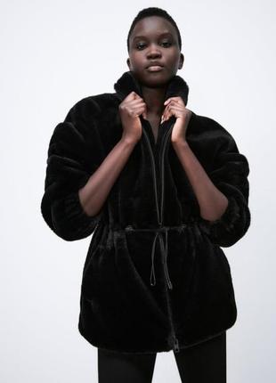 Куртка шуба zara