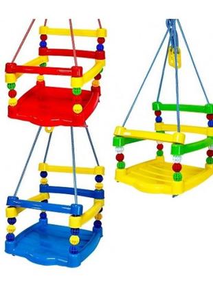 Качеля детская подвесная №4, бамсик, 7004