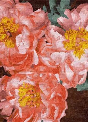 Картина по номерам "пионовое вдохновение", 40*50 см, кно3110