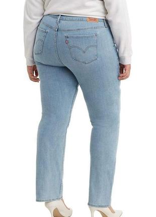 Жіночі прямі джинси levi's6 фото