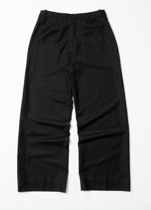 Theory wide trouser sleek flannel&nbsp;женские штаны4 фото