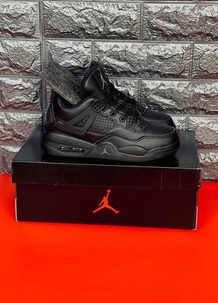 Чоловічі кросівки air jordan 4s bred sneaker heads amino чоловічі кросівки джордан в чорному кольорі